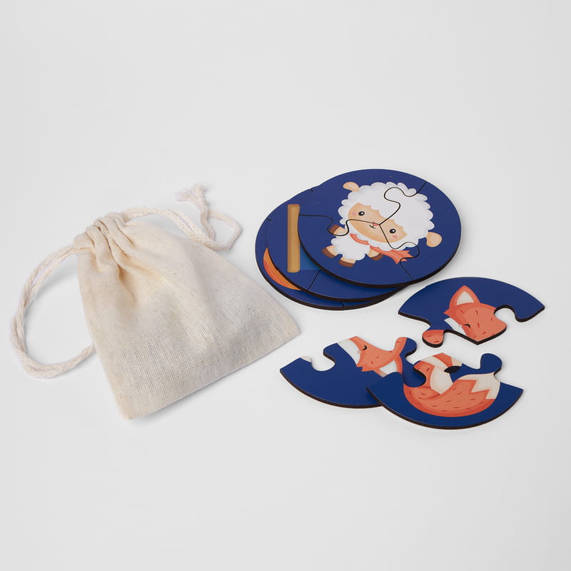 Küçük Prens Eğitici Ahşap Oyuncak Kutusu - Boy Cetveli Puzzle Hediyeli