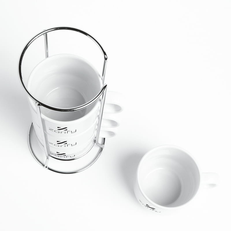 Kurumsal Şirket Logolu 4'lü Kahve Fincan Takımı