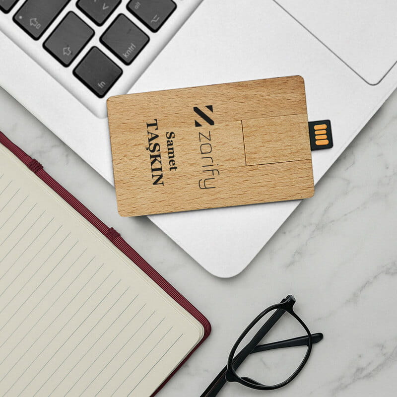 Marka Logo ve İsim Baskılı 32GB USB Bellek