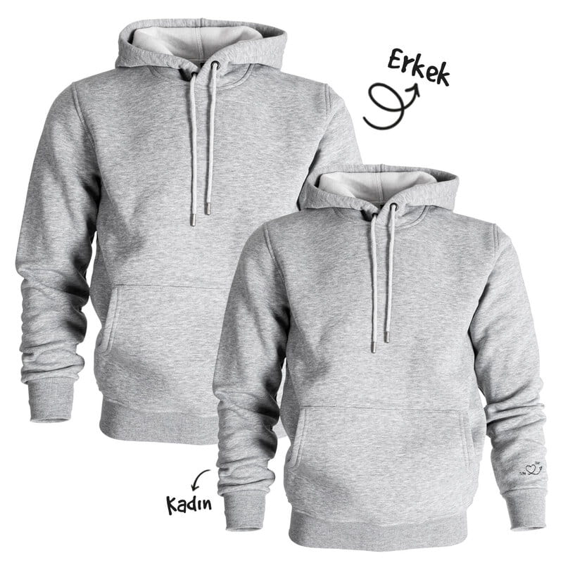 Mesafeleri Aşan Aşk Şehir Özelleştirmeli Sweatshirt Kombini