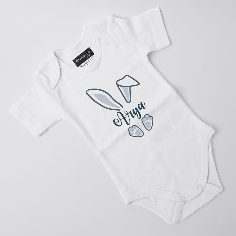 Müslin Bezi İsme Özel Zıbınlı Hediyeli Ahşap Oyuncak Kutusu