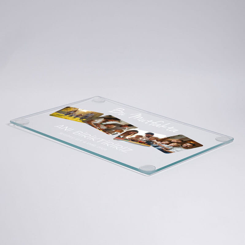 Mutfak Anılarımız Cam Kesme Tahtası