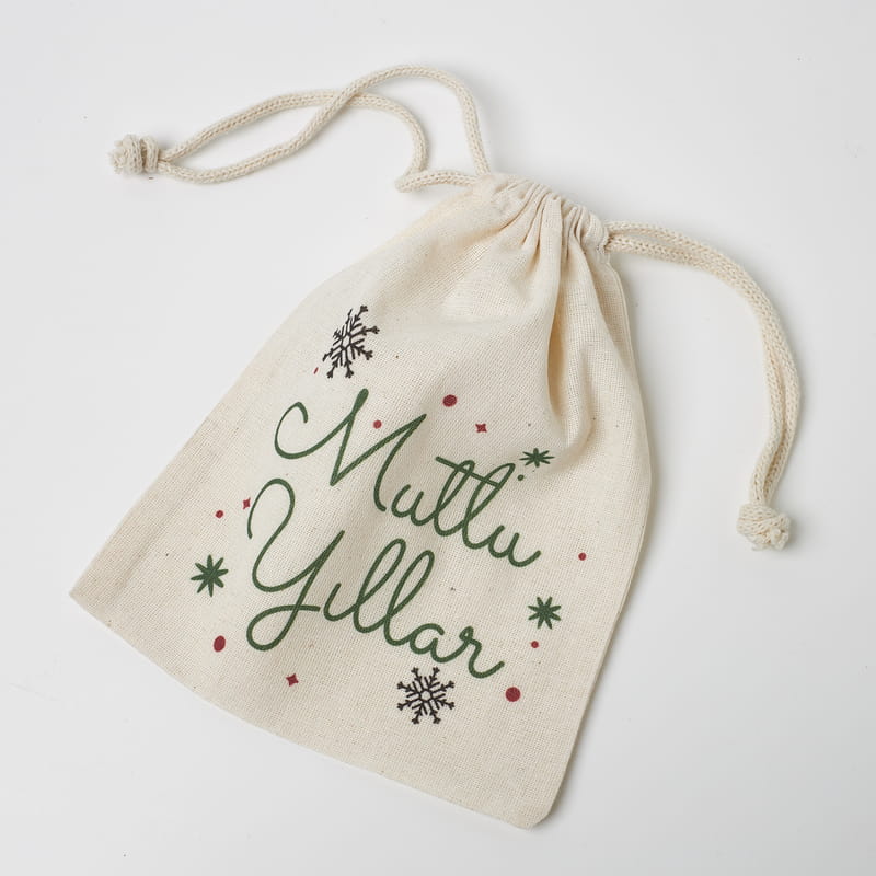 Mutlu Yıllar Çikolatalı Yılbaşı Kesesi