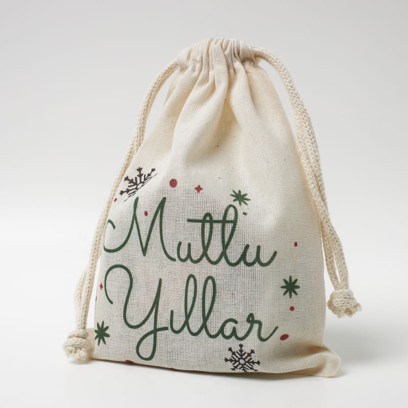 Mutlu Yıllar Çikolatalı Yılbaşı Kesesi