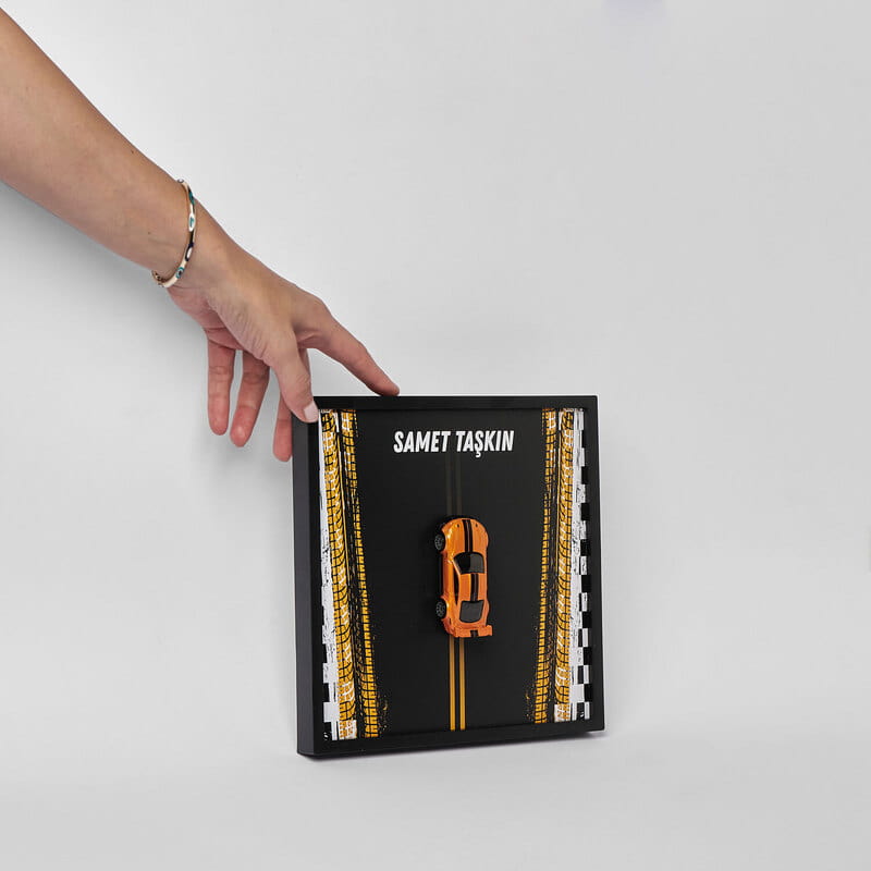 Oyuncak Yarış Arabalı Araba Sever Dekoratif Tablo