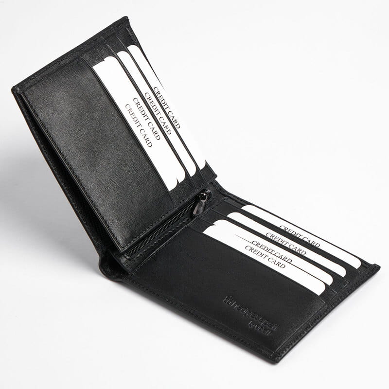 Retro Tasarımlı Kişiye Özel Erkek Cüzdanı - Hakiki Deri