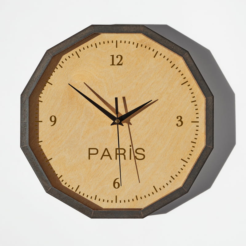 Şehir Özelleştirmeli Dekoratif Duvar Saati