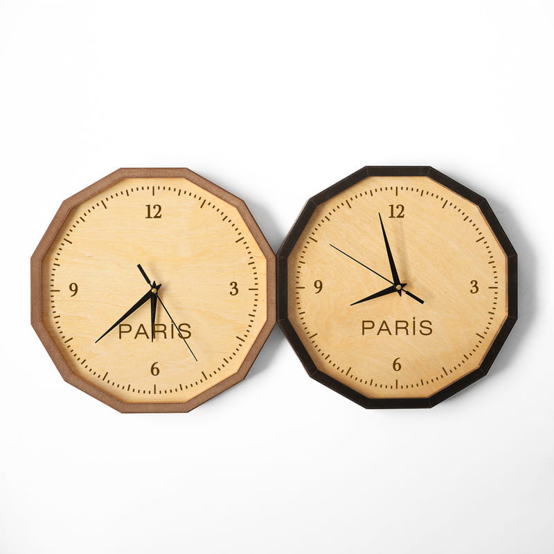 Şehir Özelleştirmeli Dekoratif Duvar Saati