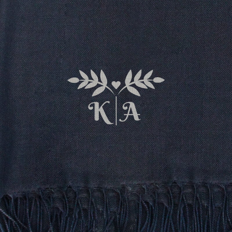 Sevgili Harfler Kişiye Özel Şal