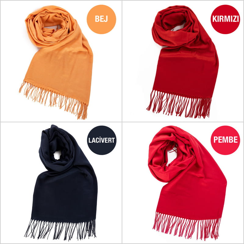 Sevgili Harfler Kişiye Özel Şal