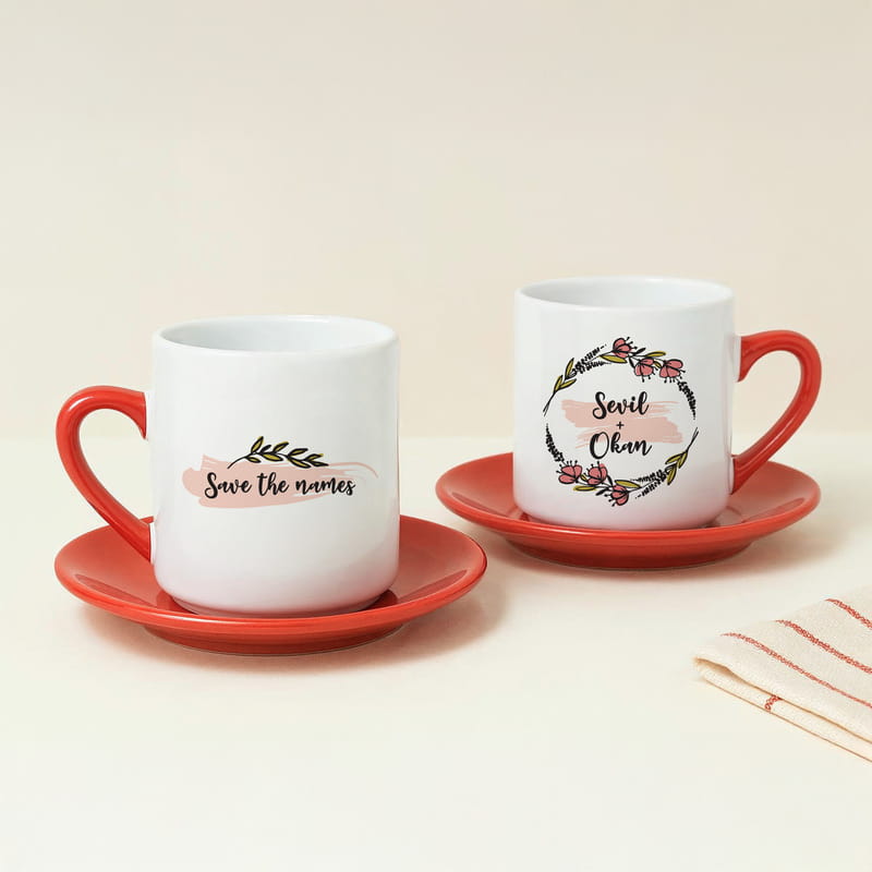 Sevgili Kahve Fincanı Seti
