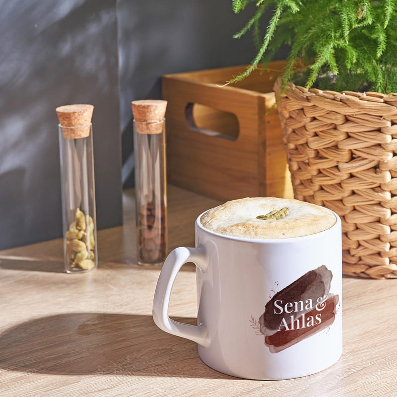 Soyut Sevgi İsimli Kahve Kupası