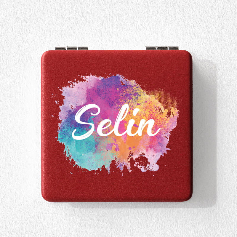 Suluboya İsimli Kırmızı El Aynası