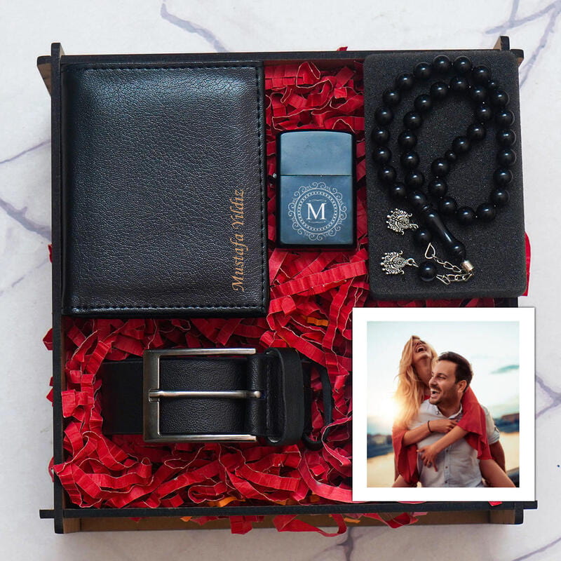 Tarz Sahibi Erkekler İçin Kişisel Dokunuşlu Hediye Kutusu