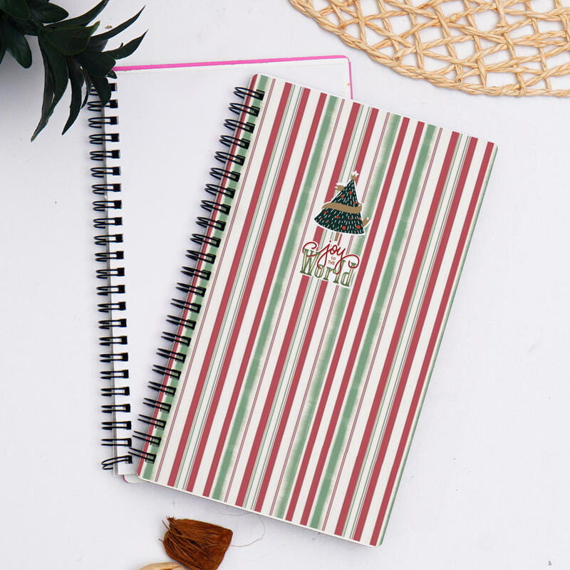 Yeni Yıl Tasarımlı Ahşap Defter Kupa Bardak Çerçeve Hediye Kutusu