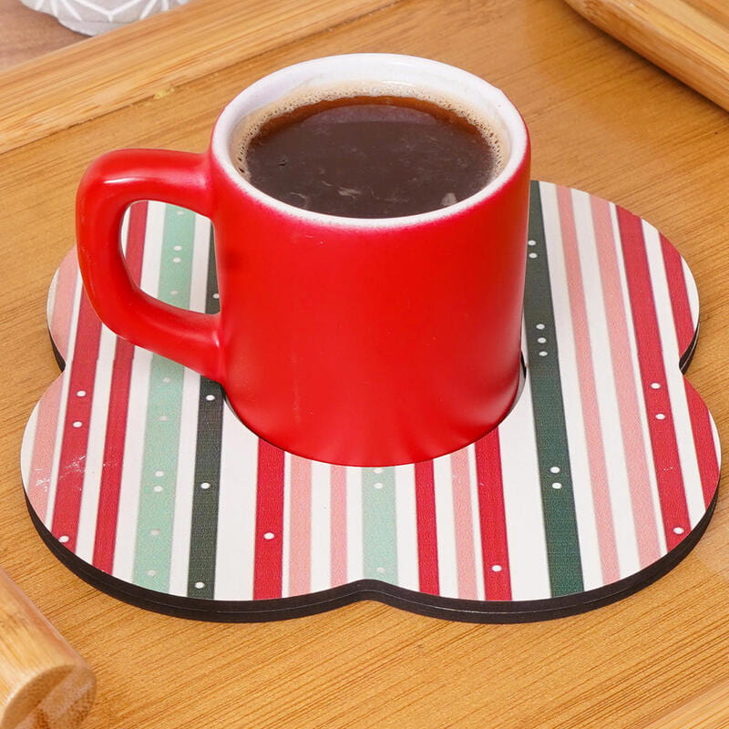 Yılbaşı Ahşap Defter Sunumlu Fincan Kolonya Cam Suluk Türk Kahvesi Kahve Hediye Kutusu