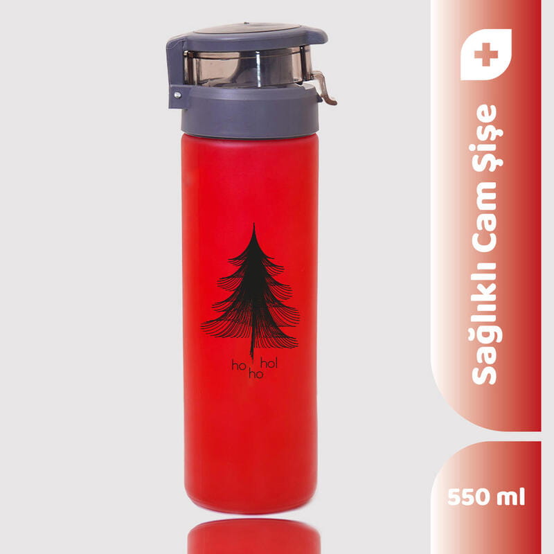 Yılbaşı Konseptli Defter Toucpen Kalem Cam Suluk Fincan Kahve Hediye Kutusu