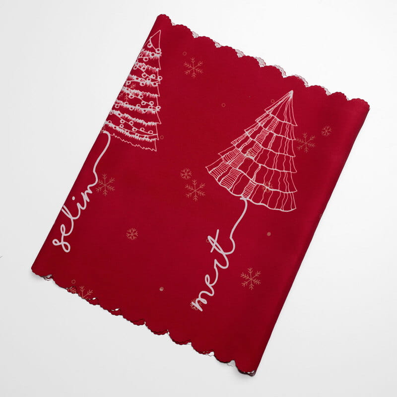 Yılbaşı Masası Özel İsimli Runner