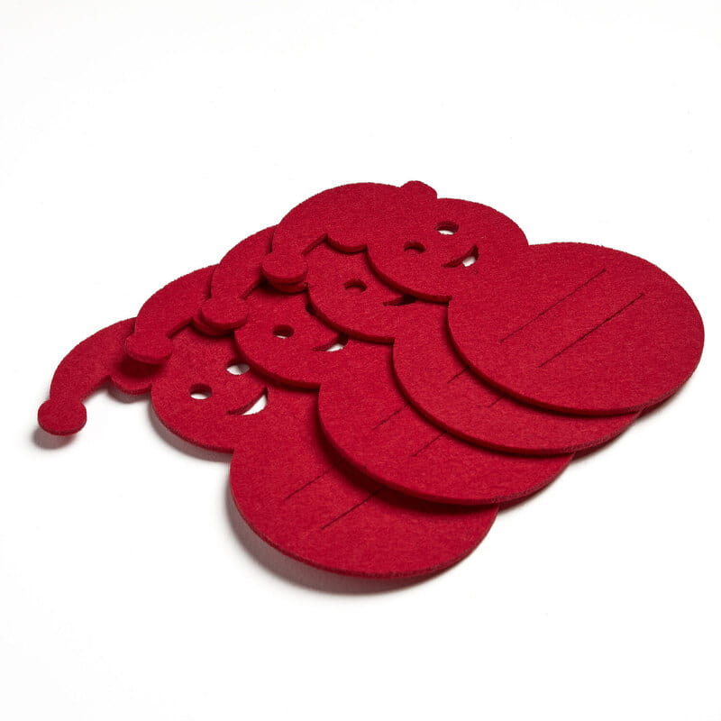 Yılbaşı Temalı Kardan Adam 4'lü Set Sunum Seti