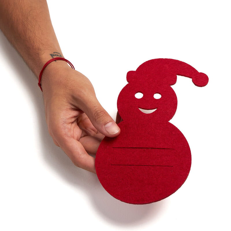 Yılbaşı Temalı Kardan Adam 4'lü Set Sunum Seti