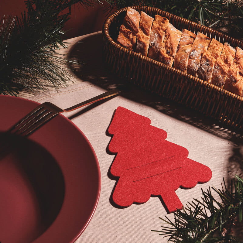 Yılbaşı Yemeği Özel Çam Ağacı 6'lı Sunum Seti