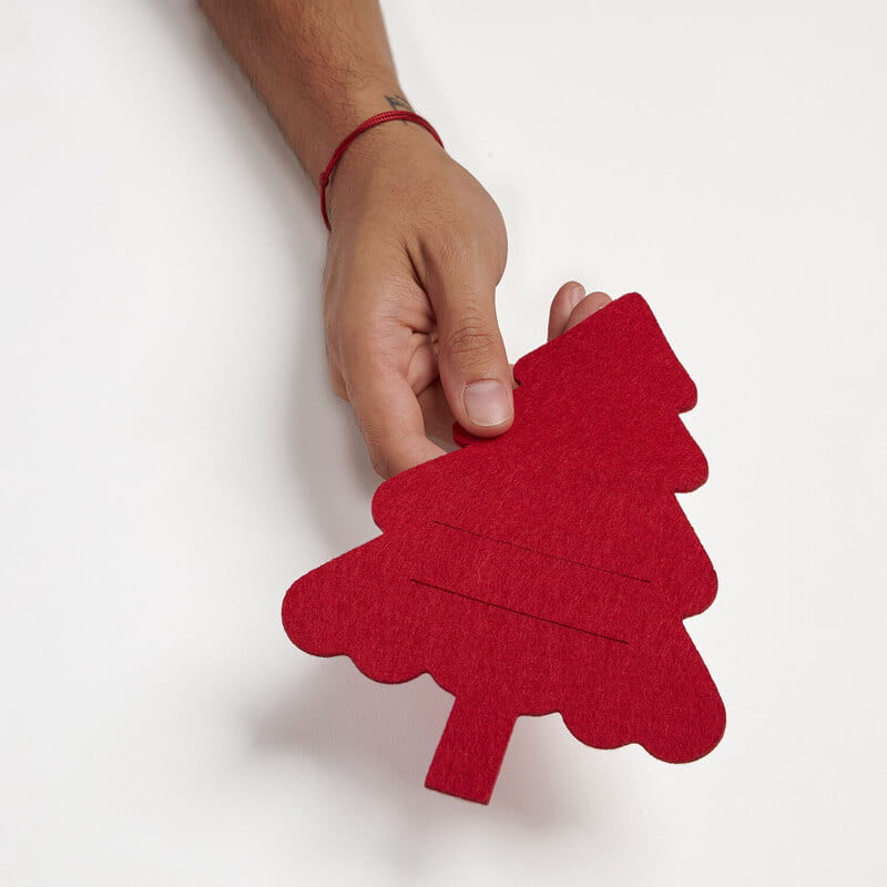 Yılbaşı Yemeği Özel Çam Ağacı 6'lı Sunum Seti