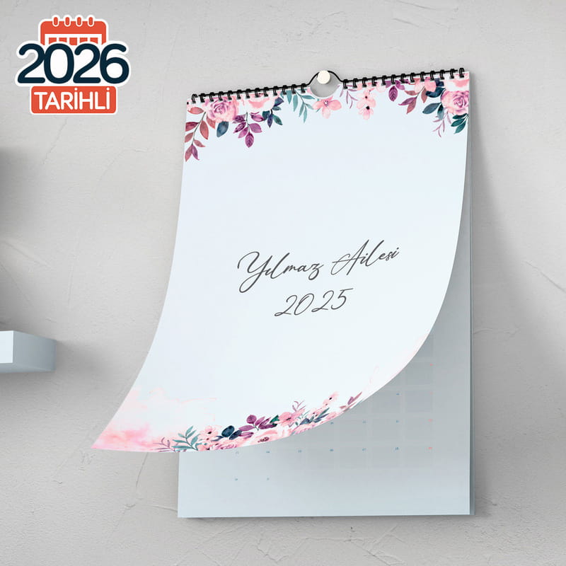 2026 Duvar Takvimi - Fotoğraf Baskılı