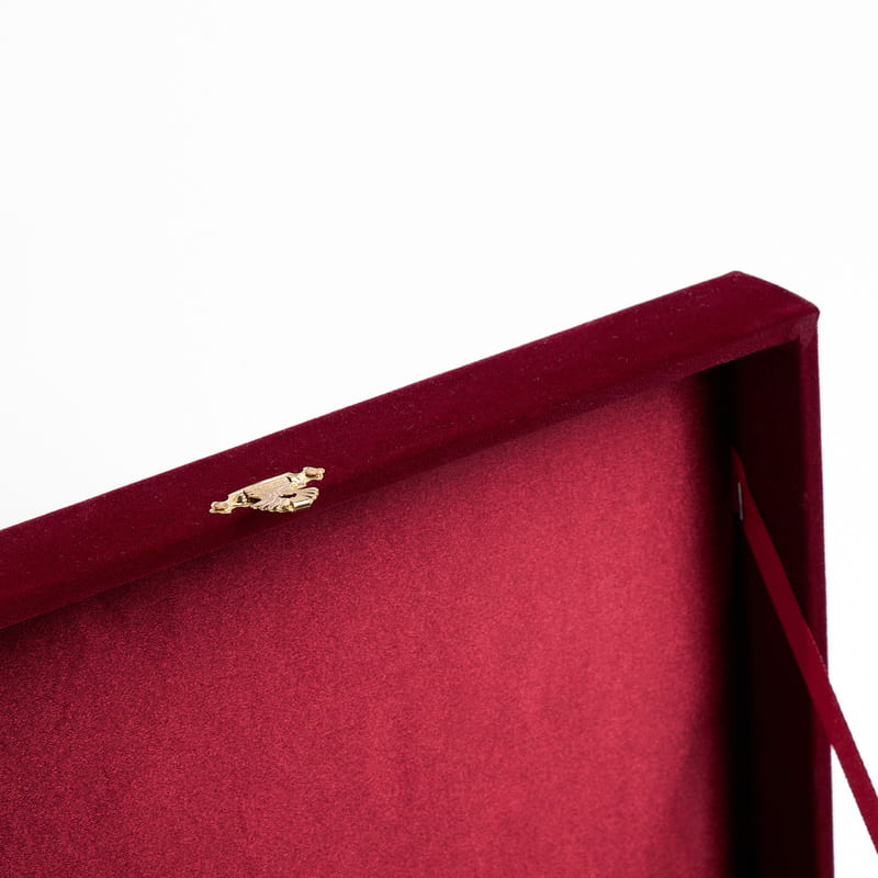 2'li Türk Kahvesi Fincan Seti - Özel Kutusunda Harf & Mesajlı