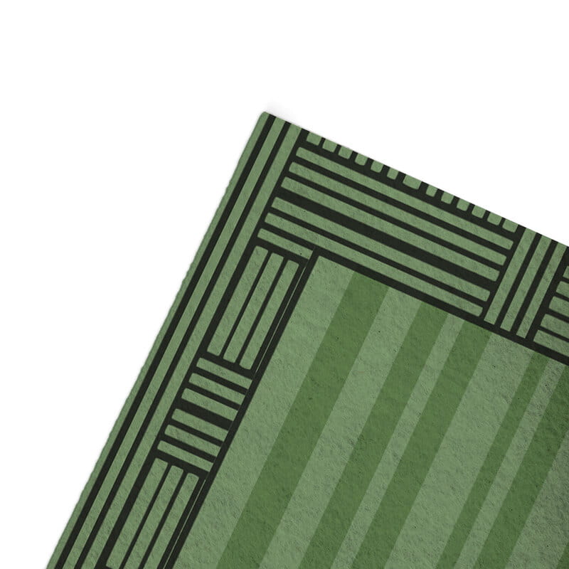 Aile Adı Özelleştirmeli Dış Kapı Önü Paspası