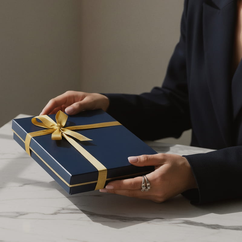 Annem Fotoğraflı Anı Kolyeli Çikolata Hediye Kutusu