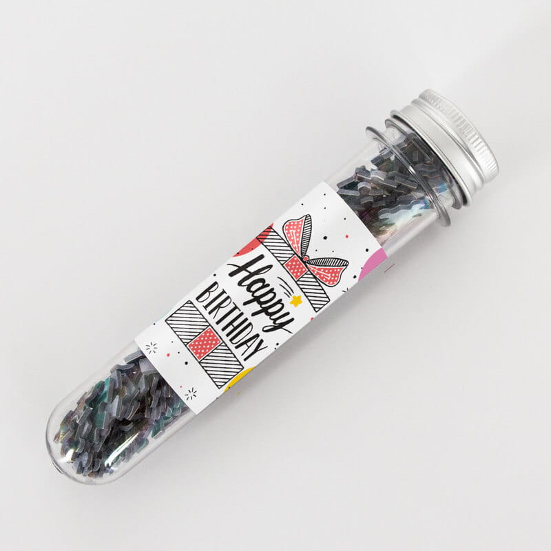 Arkadaşa Doğum Günü Hediyesi Kapsül Şişeli Mini Puzzle