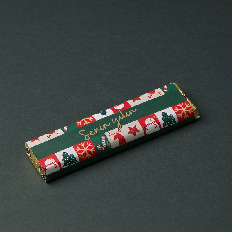 Arkadaşa Yeni Yıl Hediye Kutusu