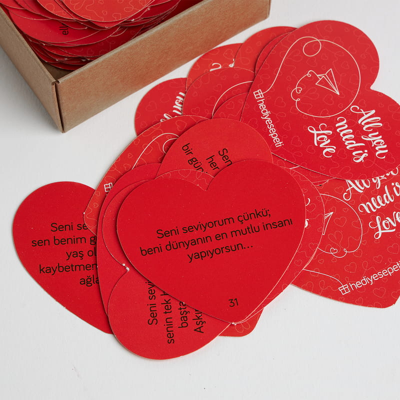Aşk Bazen Konseptli Romantik Hediye Kutusu
