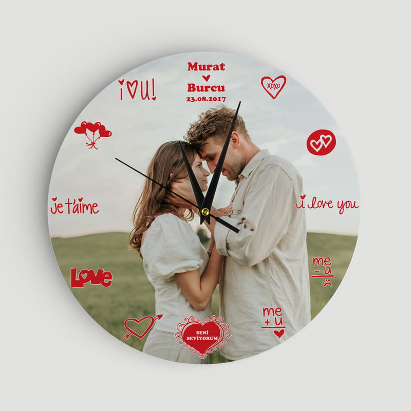 Aşk Zamanı Duvar Saati