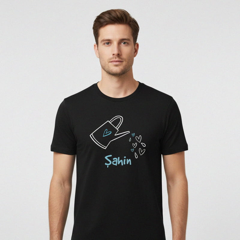 Aşkımızın Meyvesi 3'lü Aile Tişört Bebek Body Kombini - %100 Pamuklu Kumaş