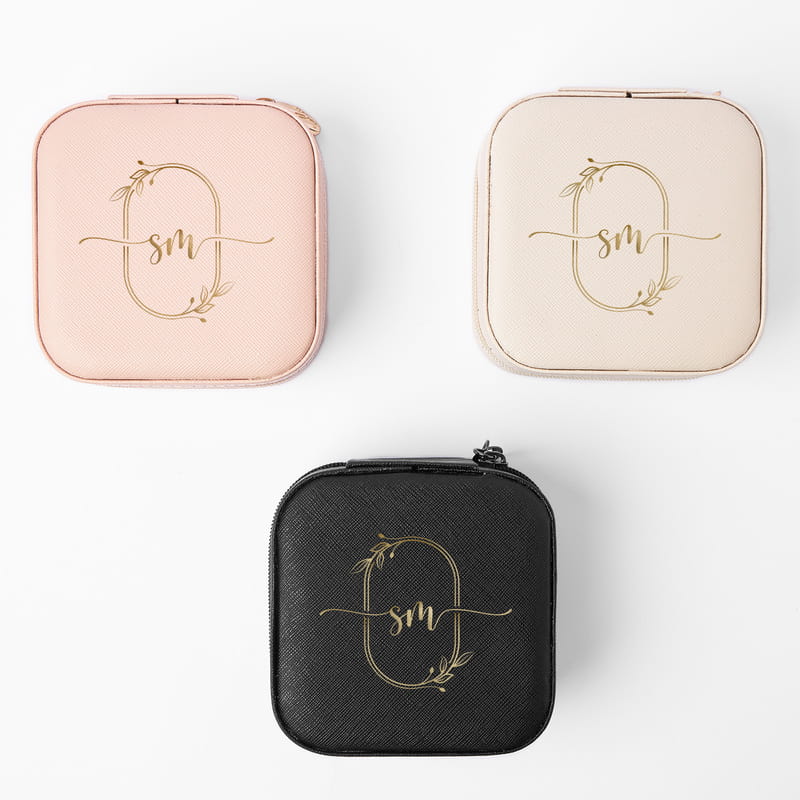 Baş Harf Özelleştirmeli Taşınabilir Takı Çantası