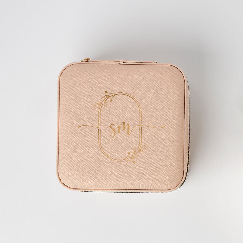 Baş Harf Özelleştirmeli Taşınabilir Takı Çantası