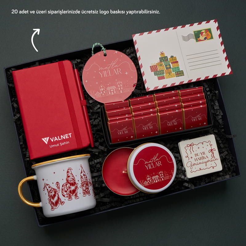 Bu Yıl Harika Başlasın Yeni Yıl Hediye Kutusu