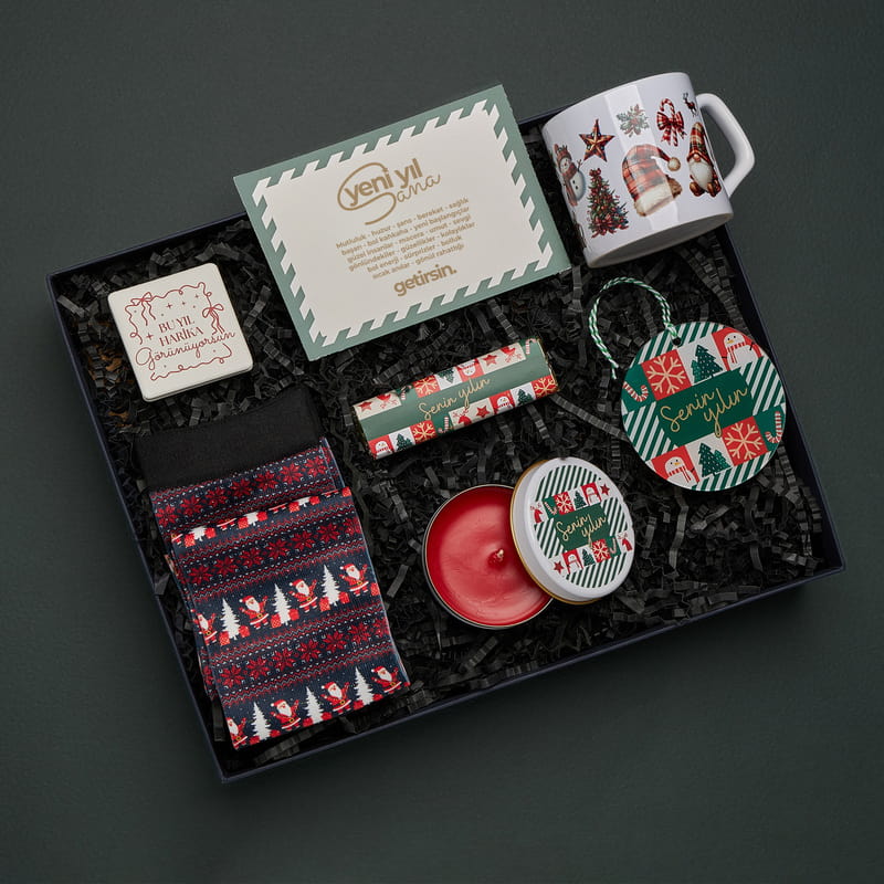 Bu Yıl Harika Geçsin Arkadaş Yılbaşı Hediye Kutusu