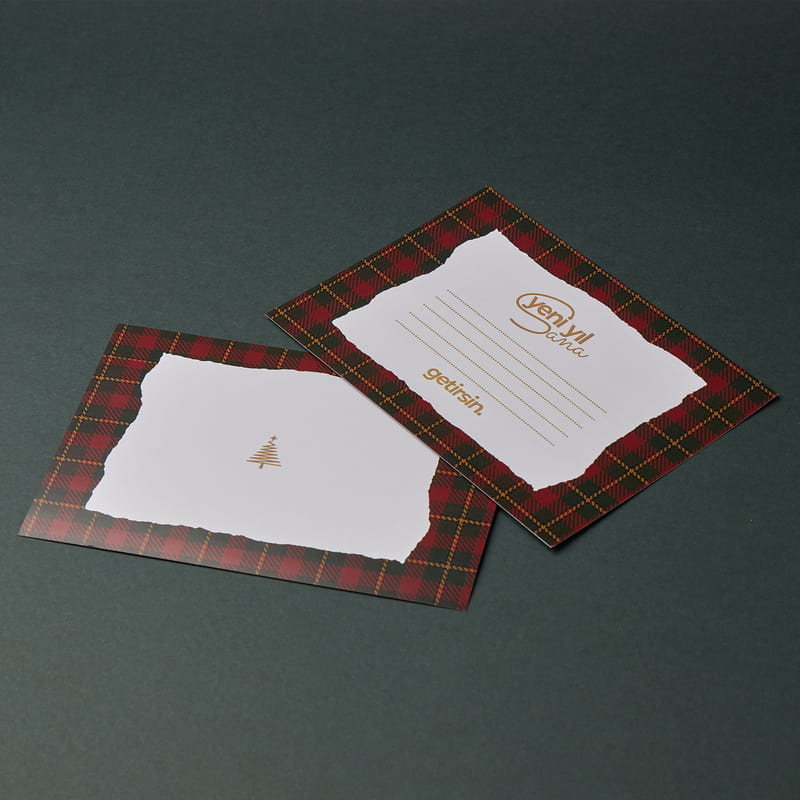 Çiçek Takvimli Yılbaşı Hediye Kutusu