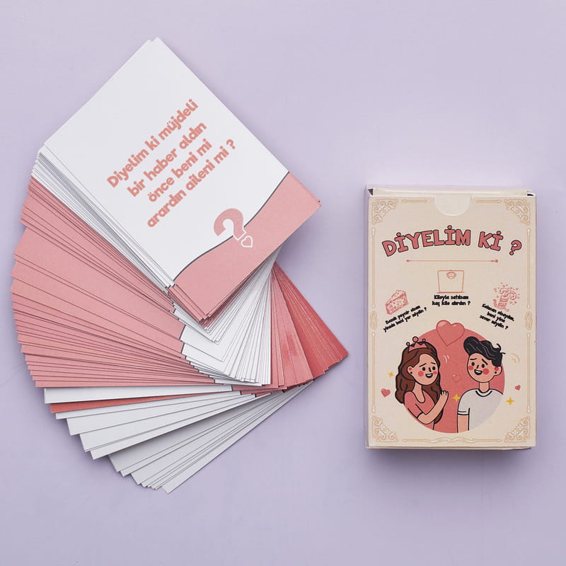 Diyelim Ki Eğlenceli Soru Kartları