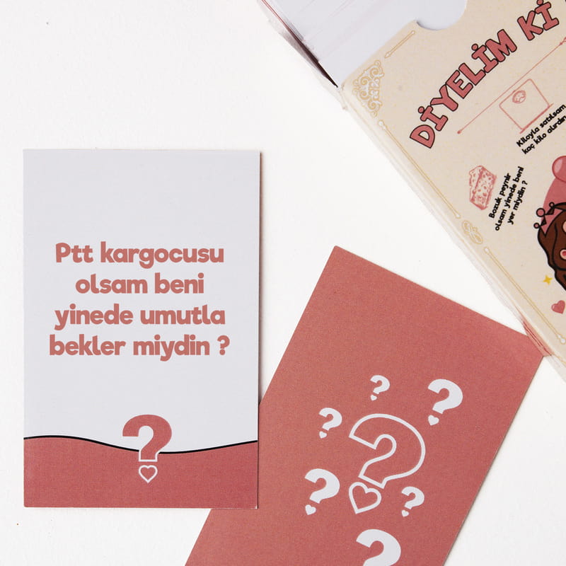 Diyelim Ki Eğlenceli Soru Kartları