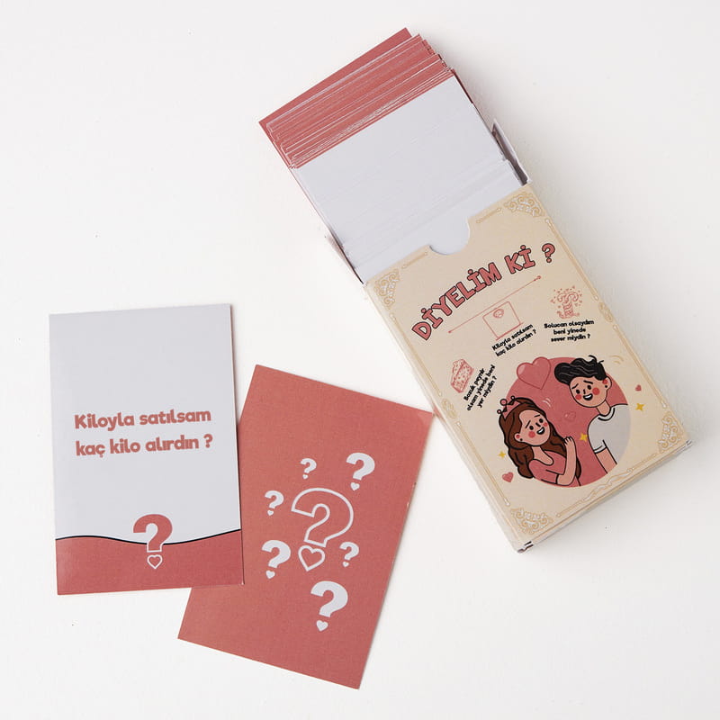 Diyelim Ki Eğlenceli Soru Kartları