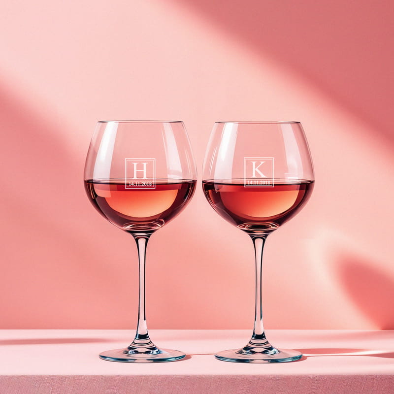 Doğum Günü Hediyesi Piedmont Şarap Kadeh Seti