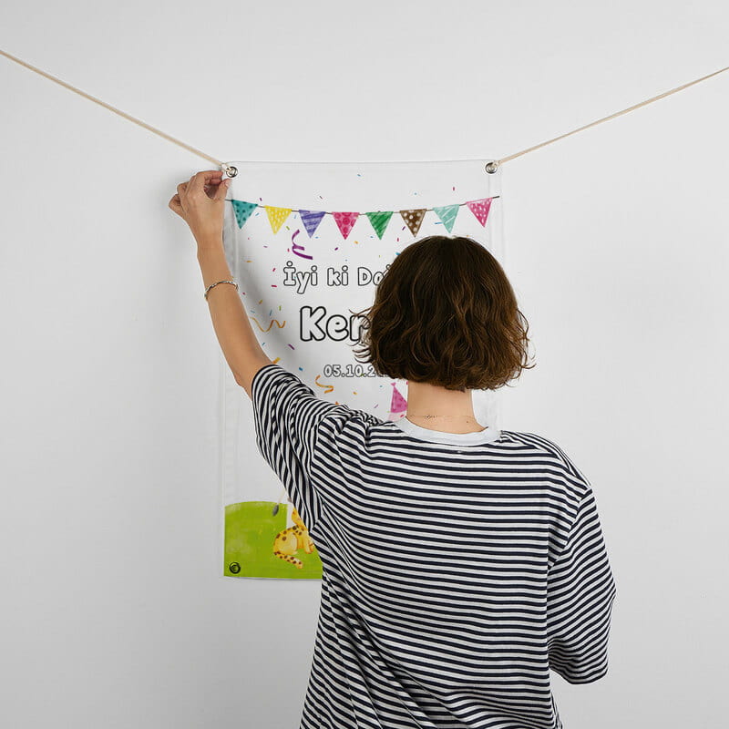 Doğum Günü Kutlama Posteri - 45 x 70 cm