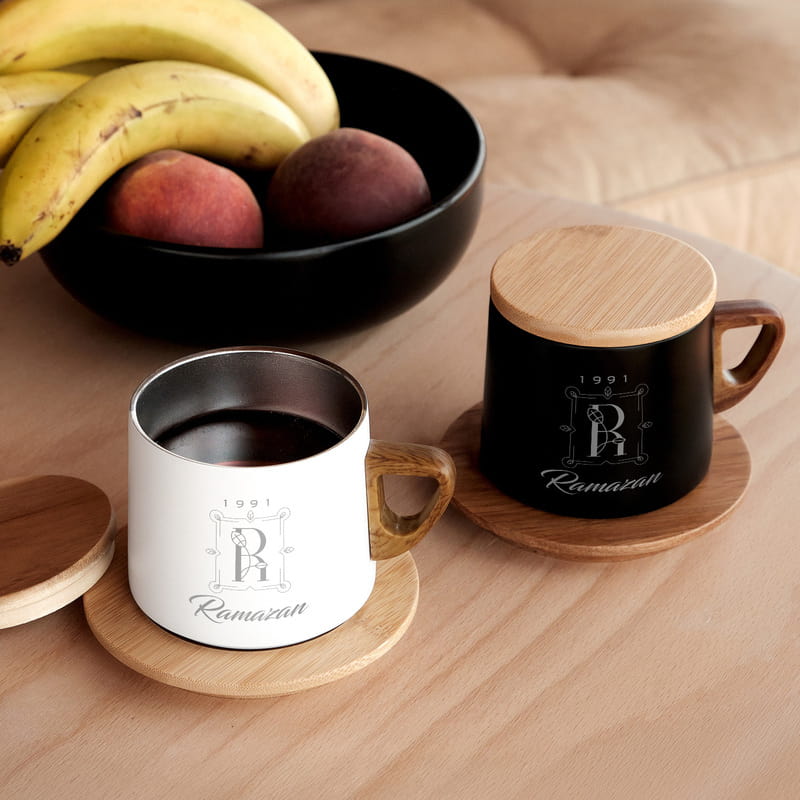 Doğum Yılı Harf & İsimli Termos Bardak