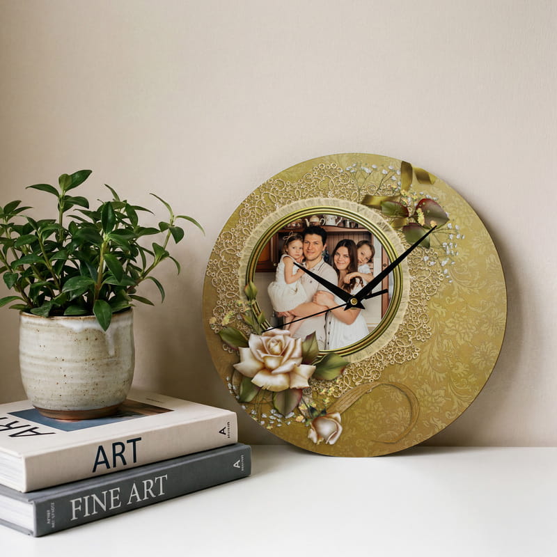 Düğün Hediyesi Çiftlere Özel Duvar Saati