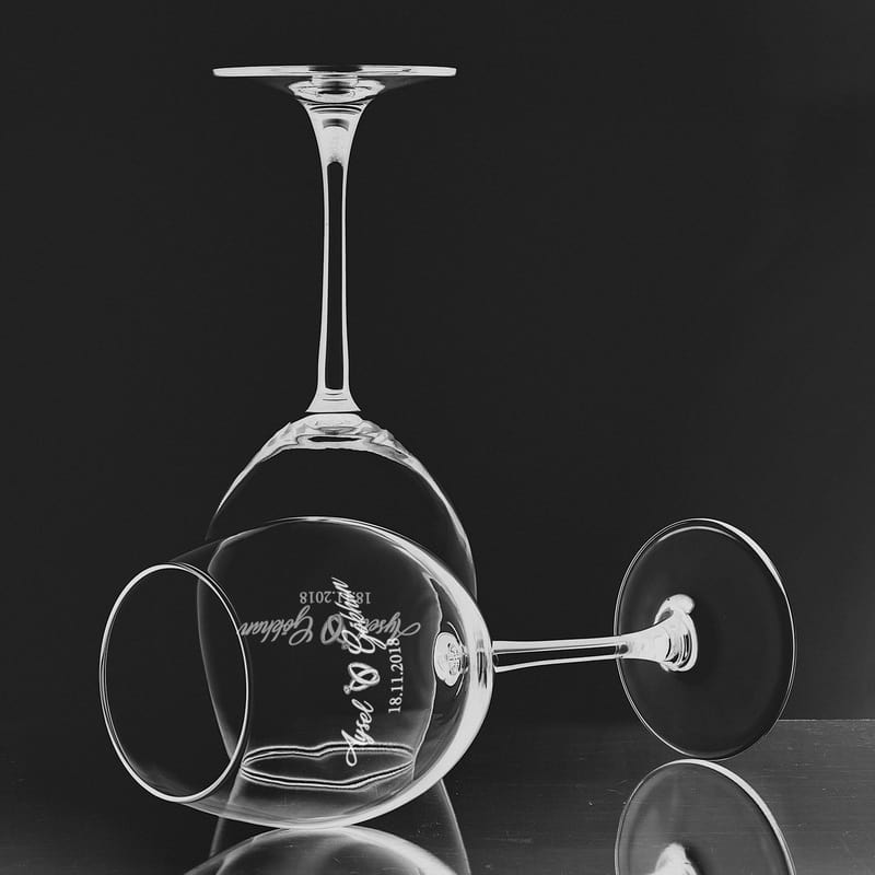 Düğün & Yıldönümü Hediyesi Toscana Şarap Kadeh Seti