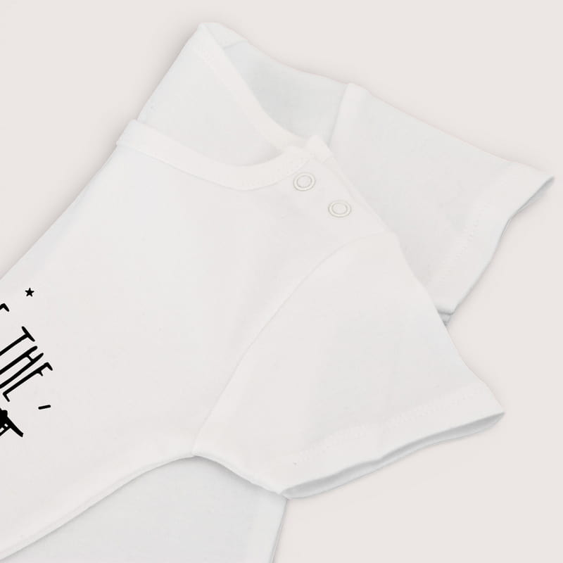 Dünyanın En iyi Babasına İlk Babalar Günü Hediyesi Bebek Body - %100 Pamuklu Kumaş