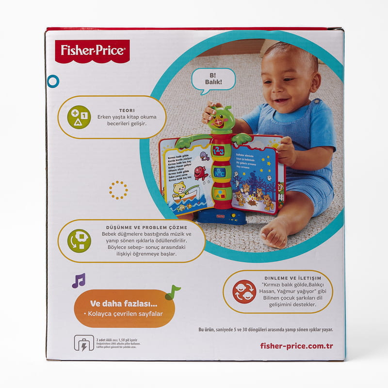 Eğitici Eğlen & Öğren İsimli Ahşap Oyuncak Kutusu